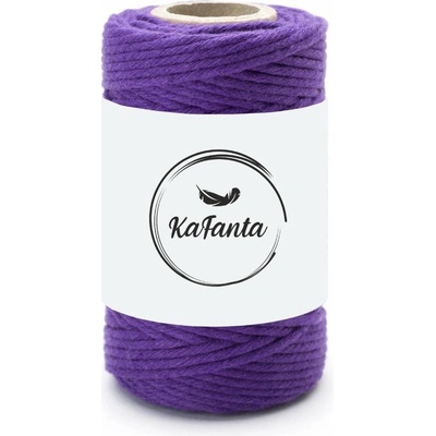 Macrame priadza KaFanta PREMIUM 2mm/50m - violet