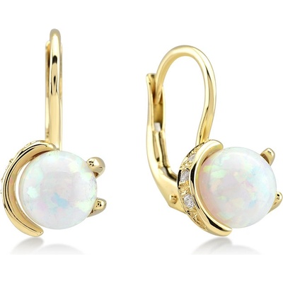 Lillian Vassago zlaté patentové s opálem LLV31-WOYEG002