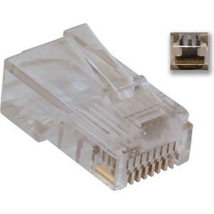 RAIN UTD5881 Cat5. e UTP 8P8C конектор за стенен кабел, 100 бр. /опаковка
