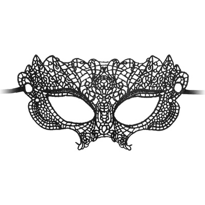 Ouch! Princess Black Lace Mask Black