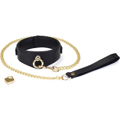 Liebe Seele Dark Secret Curved Collar & Leash