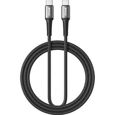 Bwoo X288C USB-C / USB-C / 60W, 2m, černý