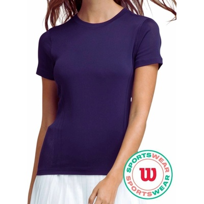 Wilson Pro Seamless Tennis Tee Modrý