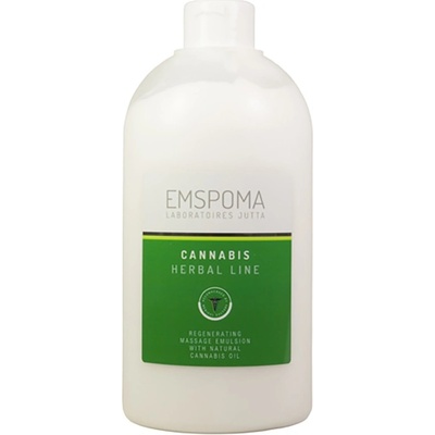 Emspoma herbal line cannabis masážna emulzia 1000 ml