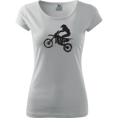 Dámske tričko s moto motívom 194 Motocross