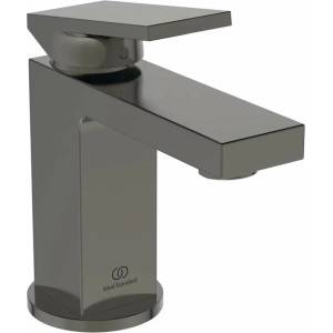 Ideal Standard Смесител за умивалник Ideal Standard Atelier Extra Piccolo в Magnetic Grey с метален изскачащ клапан (BD502A5)