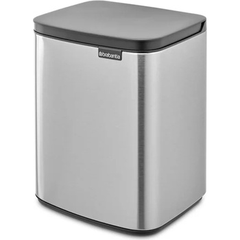 Brabantia Кош за смет Brabantia Bo Small 7L, Matt Steel Fingerprint Proof (1006632)