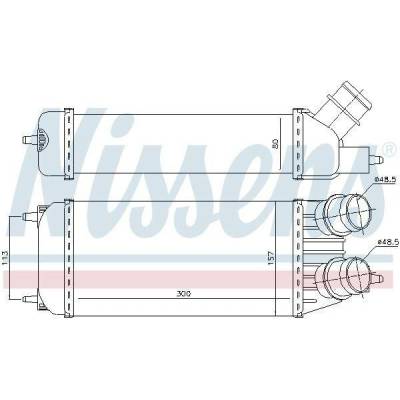 Chladič turba NISSENS 96613