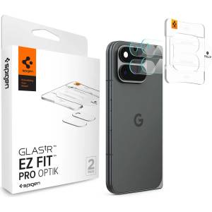 SPIGEN Glass tR EZ Fit Optik Pro, 2 броя, кристално прозрачни - Google Pixel 11 Pro Fold (AGL11491)