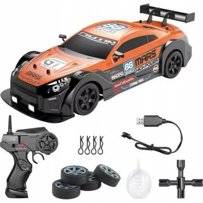HB Toys RC Auto na dálkové ovládání 4x4 pro driftování červené 1:16