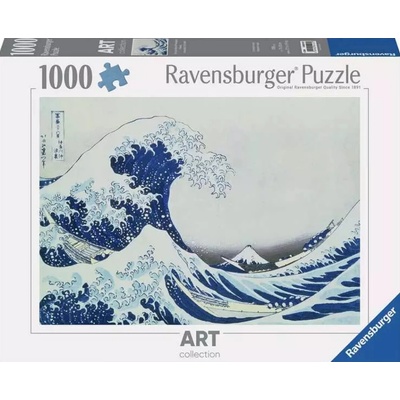 RAVENSBURGER Art Collection Veľká vlna pri pobreží Kanagawy 1000 dielov