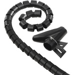 Hama Шлаух спирала черна Easy Cover 2.5 m x 20 mm, 220996 (220996)