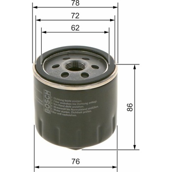 Olejový filter BOSCH 0 451 103 318