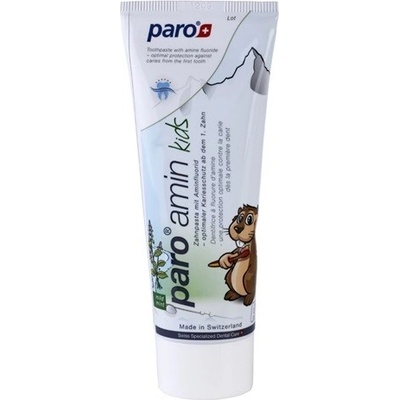 Paro Amin Kids dětská 2-6 let s aminfluoridy 75 ml