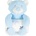 Cangaroo Одеяло 90/75 cm с играчка Rory Bear син (111966)