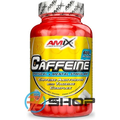 Amix Caffeine with Taurine 90 kapslí – Zbozi.Blesk.cz