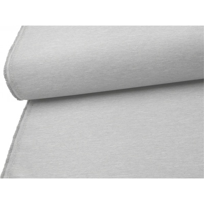 Mirtex Tkanina TEXAS LINEN 200/T90 Stříbrná Silver šíře 160cm