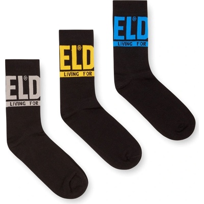 Diesel SKM-RAY-3-PACK SOCKS BLACK