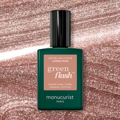Manucurist Green Flash LED lak COSMIC ROSE 15 ml