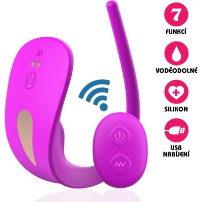 VšeNaSex.cz Bezdrátový vibrační motýlek Wearable Panty Vibe