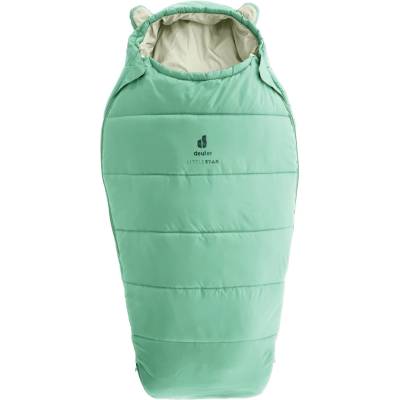 Deuter Детски спален чувал Deuter Kid's Little Star Kids' sleeping bag - Spearmint / Bone - размер 115-145 x 57 x 41 cm (516-0242-0211)