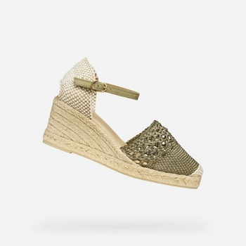 Geox Зелени дамски сандали Geox Gelsa Low Geox | Zelen | ЖЕНИ | 36