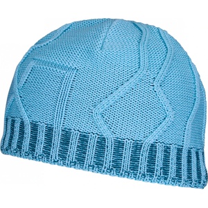 Ortovox Зимна шапка (beanie) Ortovox Merino Tangram Knit Beanie - Ice Waterfall - размер 50-56 cm (204-8711-0211)