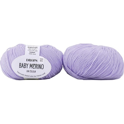 Drops Baby Merino 25 levandulová modrá