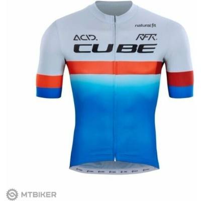 Cube Teamline modrá/červená/sivá