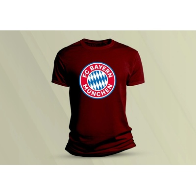Sandratex dětské bavlněné tričko FC Bayern Mnichov. vínová