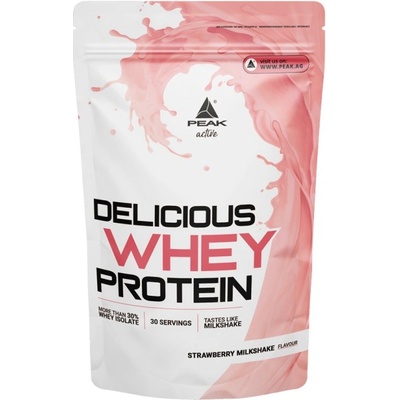 Peak Delicious Whey Protein [900 грама /ПЛИК/] Ягодов-Млечен Шейк