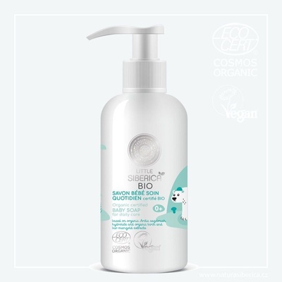Natura Siberica organické certifikované mydlo pre deti na každodennú starostlivosť 250 ml