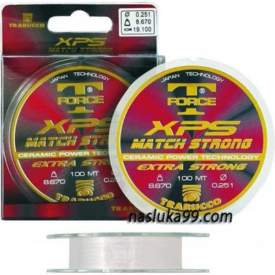 Trabucco T-FORCE XPS MATCH STRONG 100m, монофилно влакно (39)