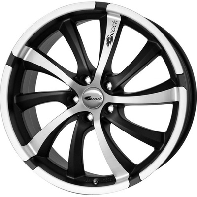 Brock B23 8x18 5x114,3 ET38 matt black polished