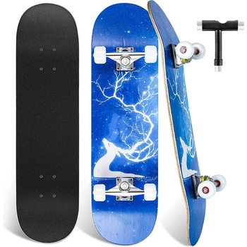 Image 1 of BodyFlex Скейтборд Bodyflex от 7-слоен клен, 79x20см