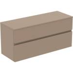 Ideal Standard Finesse - Шкафче за умивалник, 120x44x56 см, 2 чекмеджета, Matt Greige E3421UP (E3421UP)