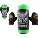 Teddies Boxovací pytel 10x33cm + rukavice v síťce