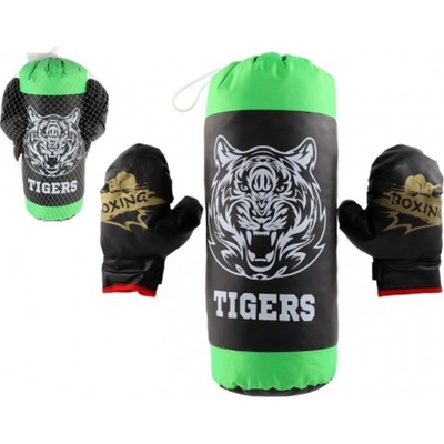 Teddies Boxovací pytel 10x33cm + rukavice v síťce