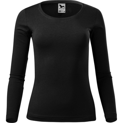 MALFINI Malfini fit-t long sleeve 169 / Дамска тениска с дълъг ръкав - черна xxxl (1690118)