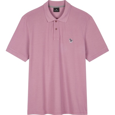 PS Paul Smith Блуза с яка PS Paul Smith Men's Regular Fit Zebra Polo Shirt - Mauve 55