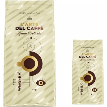 Image 1 of WOSEBA Gusto Delicato кафе на зърна 1 кг + подарък Gusto Delicato мляно кафе