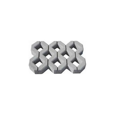 Vegetační tvárnice CS-BETON velká 600x400x80 mm šedá