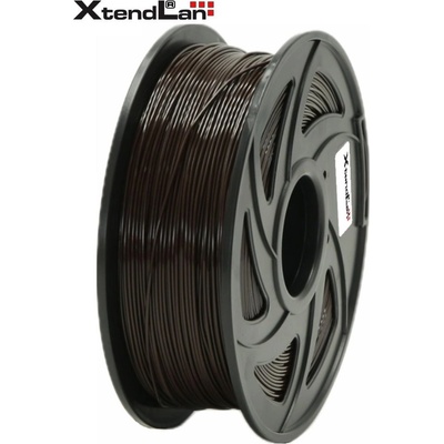 XtendLAN PETG 1,75mm, 1kg. čierny
