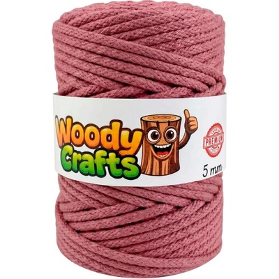Woody Crafts Woody PREMIUM 5 mm (100m) - Starorůžová (Old rose)