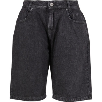 Def dámské kraťasy DFLSH035 dark grey washed