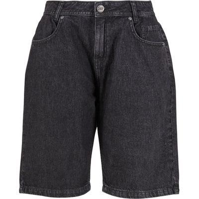 Def dámské kraťasy DFLSH035 dark grey washed