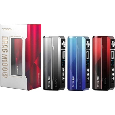 VooPoo Drag M100S Mod 100 W Cyan & Blue – Zboží Mobilmania