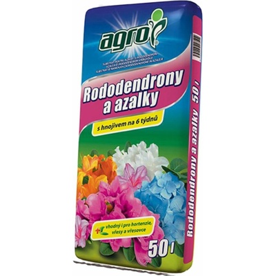 Agro CS Substrát pro rododendrony a azalky 50 l – Hledejceny.cz