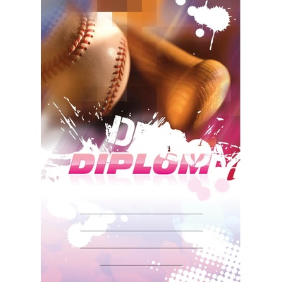 Baseballový diplom A5