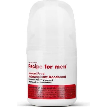 Recipe for men Антиперспирант с топче без алкохол Recipe for Men Antiperspirant Deodorant Stick (60 мл) Дезодоранти